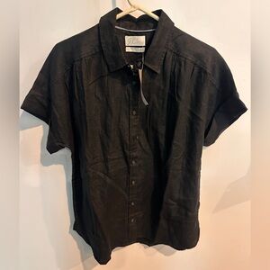 J.Crew 100% Baird McNutt Irish linen button down shirt.  Size small women’s
